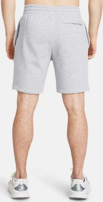 Under Armour Rival Fleece Hose kurz mod gray light heather/white (Herren)
