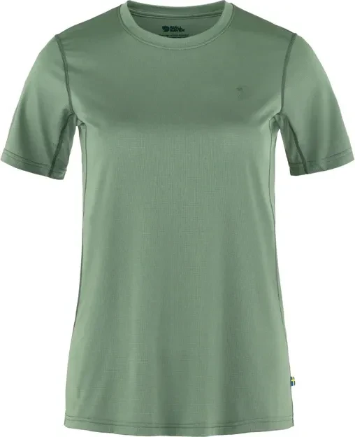 Fjällräven Abisko Day Hike Funktionsshirt kurzarm patina green (Damen)