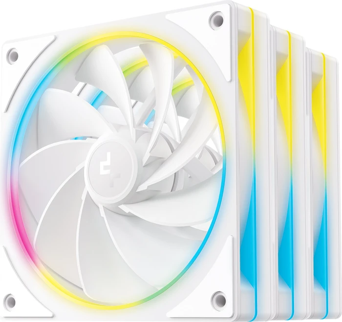 DeepCool FL12R SE WH 3IN1, weiß, 120mm, 3er-Pack