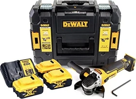 DeWalt DCG405P3 Akku-Winkelschleifer inkl. Koffer + 3 Akkus 5.0Ah