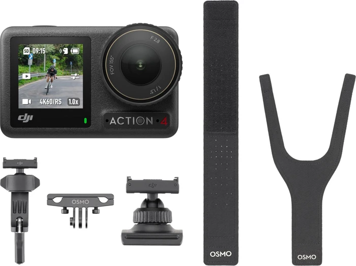 DJI Osmo Action 4 Rennradsport Combo