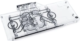 Alphacool Eisblock Aurora Acryl GPX-N RTX 3080 XC3 Ultra Gaming mit Backplate