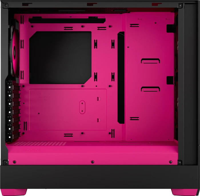 Fractal Design Pop Air RGB Magenta Core TG Clear Tint, Glasfenster