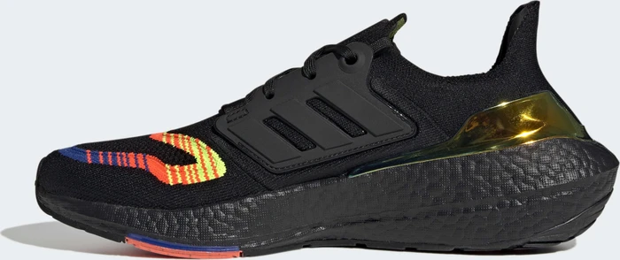 adidas Ultraboost 22 core black/power blue (Herren)