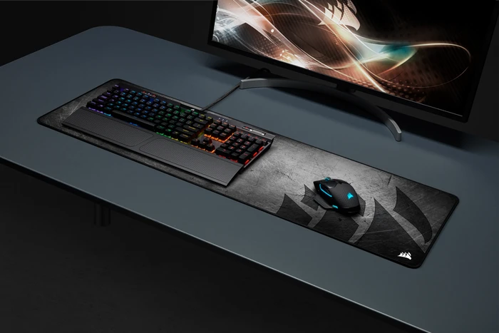 Corsair MM300 PRO Premium Spill-Proof Cloth Gaming Mouse Pad - Extended, schwarz/grau
