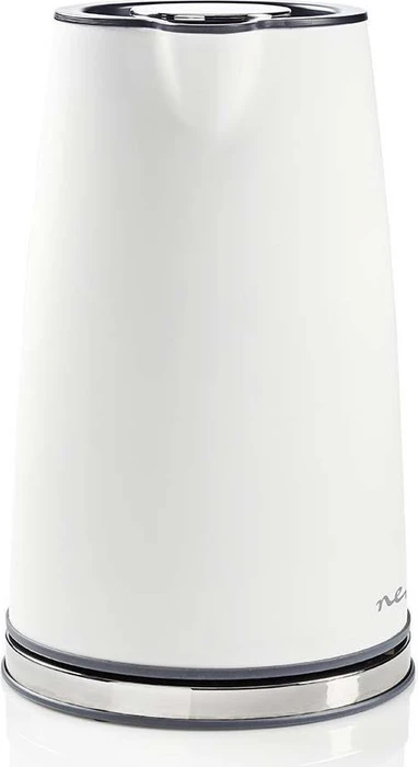 Nedis KAWK510EWT Soft-Touch Wasserkocher mit Holzgriff