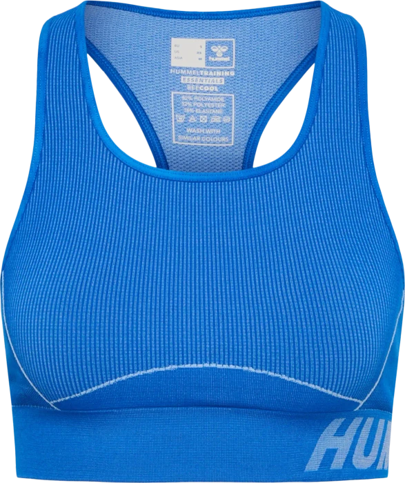 hummel Christel Sport-BH placid blue/lapis blue melange (Damen)