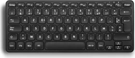 Perixx Periboard-732 Wireless Mini Keyboard, schwarz, LEDs weiß, USB, FR