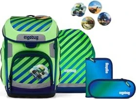 Ergobag Cubo TruckBär 2026 Schulrucksack-Set, 5-tlg.