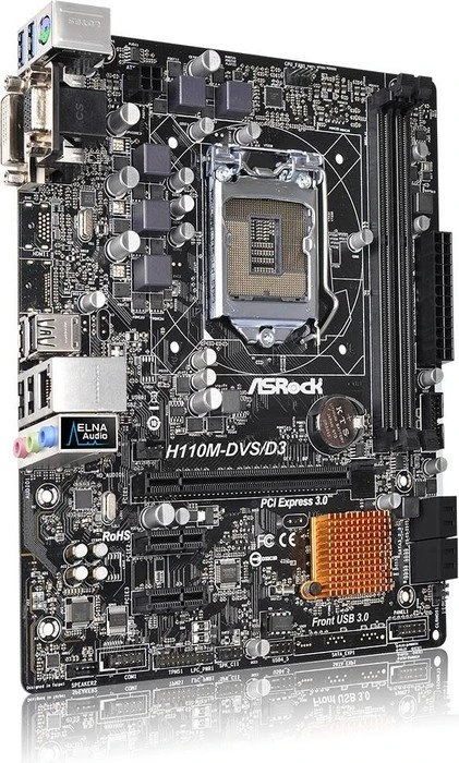 ASRock H110M-DVS/D3 (Intel 1151)