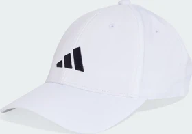 adidas New Logo Embroidered Baseball Kappe weiß/schwarz