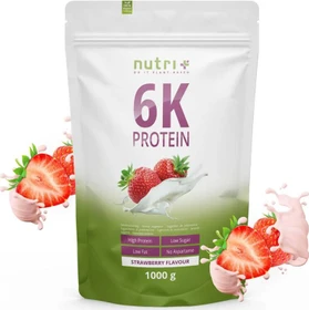 Nutri+ Veganes Protein 6K Erdbeere 1kg