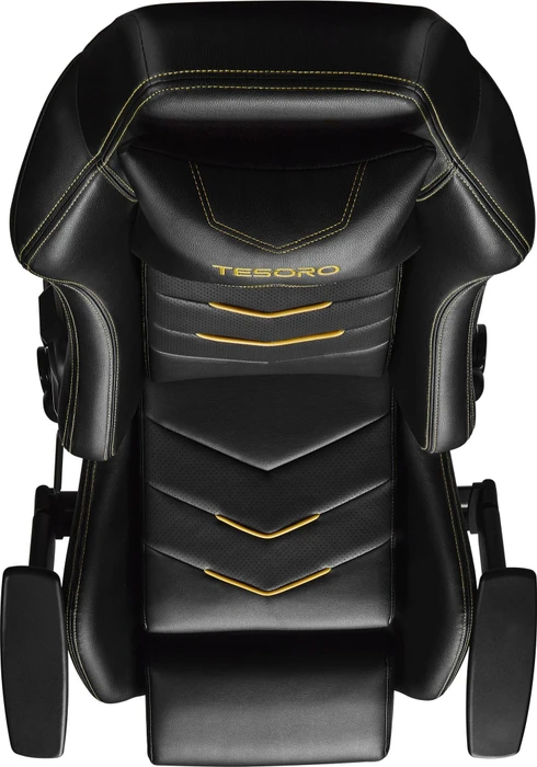 Tesoro Alphaeon S3 Gamingstuhl, schwarz/gelb