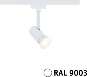 Paulmann URail Runa Schienensystem Spot GU10 signalweiß, 1 Stück