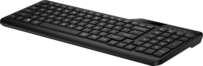 HP 475 Dual-Mode Wireless Keyboard, Jet Black, USB/Bluetooth, DE