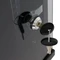 HMF Serverschrank 10", HMF 63400 9HE, Sicherheitsglastür, IP20, schwarz, 300mm tief Vorschaubild