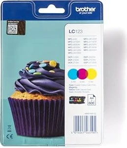 Brother Tinte LC123RB Rainbow Kit