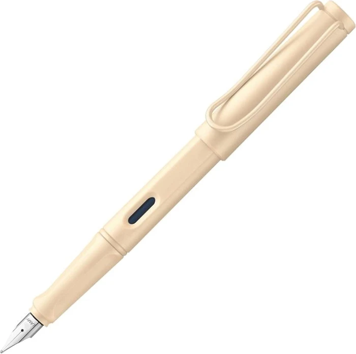 Lamy safari cozy cream, rechte Hand, mittel