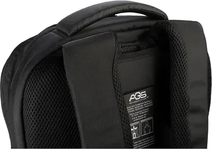 Tucano Sole Gravity AGS Rucksack für MacBook Pro 16", Laptop 17" schwarz