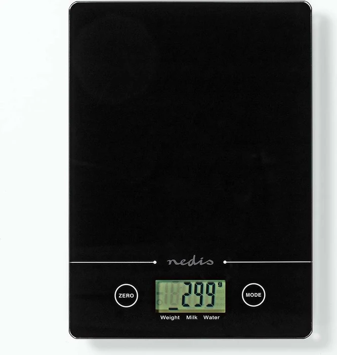 Nedis KASC620BK digitale Küchenwaage