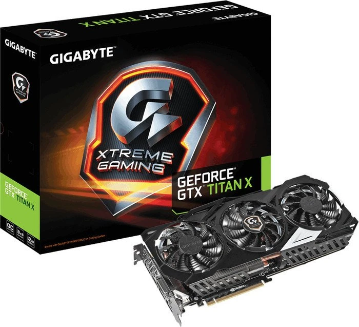GIGABYTE GeForce GTX Titan X Xtreme, 12GB GDDR5, DVI, HDMI, 3x DP