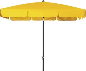 Doppler Sunline 185 Manual Waterproof Mittelmastschirm 188x115cm gelb