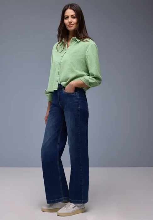 Street One Hemdbluse Hemd langarm pale mint (Damen)
