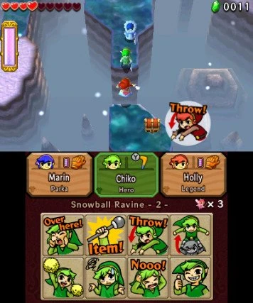 The Legend of Zelda: Tri Force Heroes (3DS)