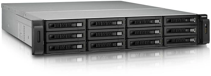 QNAP Turbo Station TS-1269U-RP, 4GB RAM, 2x RJ-45 1000Base-T, 2x USB 3.0, 2HE
