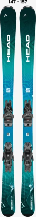 Head Monster Easy JRS (inkl. Bindung) (Junior) (Modell 2024/2025)