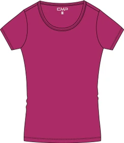 CMP Rundausschnitt Funktionsshirt kurzarm magenta (Damen)