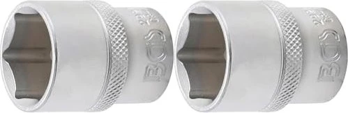 BGS technic Außensechskant Steckschlüssel 1/2", 22mm