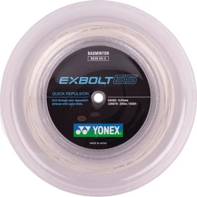 Yonex Exbolt 65 Badmintonsaite weiß 200m