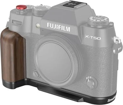 SmallRig L Bracket mit Holzgriff für FUJIFILM X-T50 schwarz