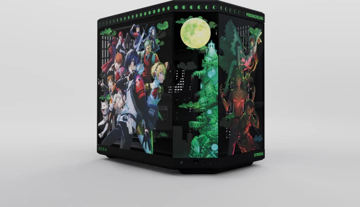 Hyte Y70 Persona 3 Reload, Glasfenster