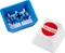Sharkoon Skiller SAC20 Keycap Set, Kunststoff (PBT) Double-Shot, schwarz/grau, 114 Tasten (104+10), ANSI-US Vorschaubild