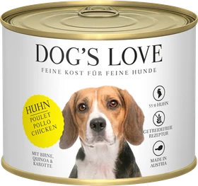 PetCo Dog's Love Classic Huhn mit Birne, Karotte und Quinoa, 200g