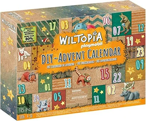 playmobil Wiltopia - DIY Adventskalender: Tierische Weltreise