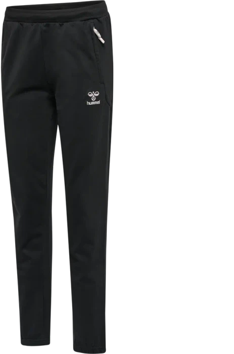 hummel Move Grid Cotton Trainingshose lang schwarz (Damen)