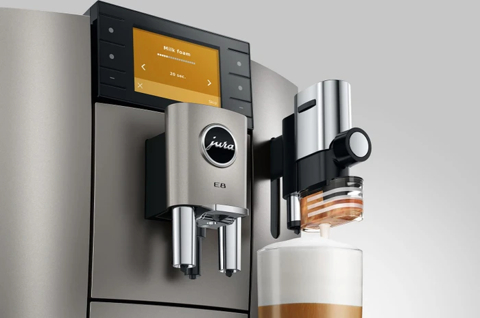 Jura E8 ED midnight silver