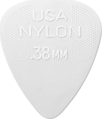 Dunlop Nylon Standard Pick, .38mm, 12-Pack