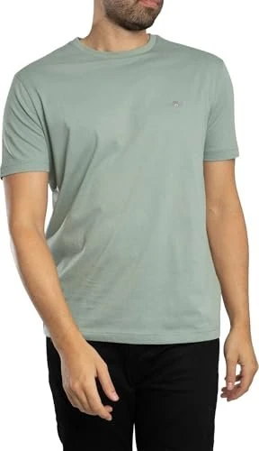 Gant Regular Fit Shield T-Shirt kurzarm ceramic grey (Herren)