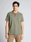 Tom Tailor Piqué Poloshirt kurzarm greyish shadow olive (Herren) Vorschaubild