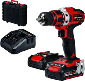Einhell Expert TE-CD 18/40-1 Li Akku-Bohrschrauber inkl. Koffer + 2 Akkus 1.5Ah