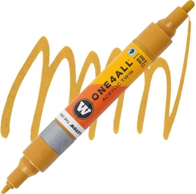 Molotow ONE4ALL Twin 1.5/4mm Acrylmarker ockerbraun hell