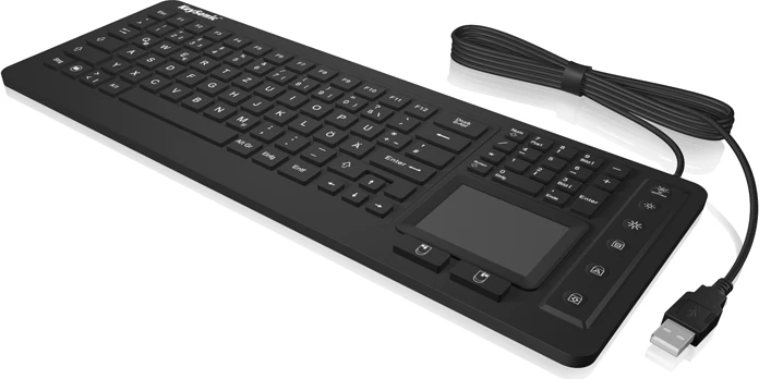 KeySonic KSK-6231 INEL, schwarz, USB, DE