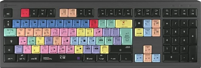 LogicKeyboard Astra 2 Adobe Premiere Pro CC Mac, USB, UK