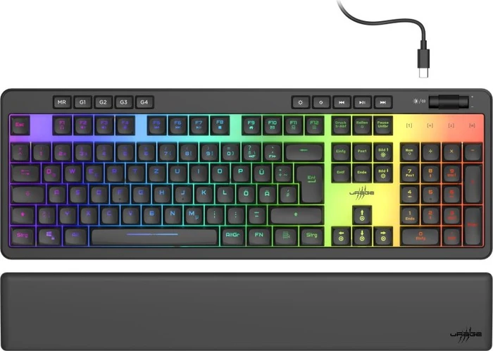 Hama uRage Exodus 515 Illuminated, schwarz, LEDs RGB, USB, DE
