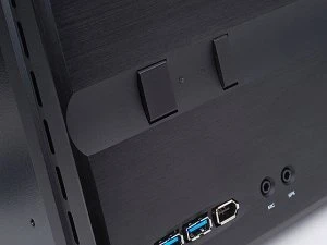 SilverStone Lascala LC10-E USB 2.0 schwarz