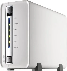 QNAP Turbo Station TS-212, 256MB RAM, 1x RJ-45 1000Base-T, 3x USB-A 2.0